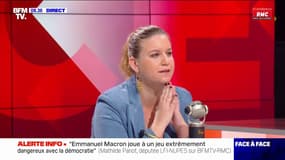 Mathilde Panot (LFI)": "Le gouvernement essaye de faire une diversion grotesque"