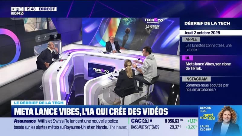 Lunettes connectÃ©es : la prioritÃ© d'Apple - 02/10