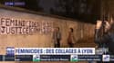 Des collages sur les murs de Lyon pour dire stop aux féminicides