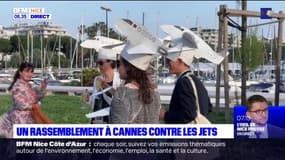 Cannes: un rassemblement contre les jets privés
