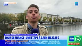 Vers une étape du Tour de France à Caen en 2025? Les Caennais disent oui!