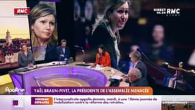Yaël Braun-Pivet a reçu une violente menace