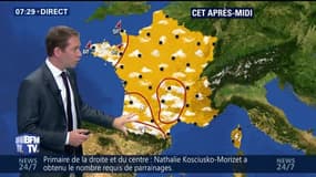 La météo pour ce vendredi 9 septembre 2016