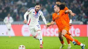 Ligue Europa - OL-Francfort - Rayan Cherki, le 12 décembre 2024