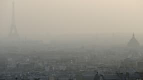La pollution à Paris.