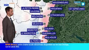 Météo Alsace: une journée de mercredi sous les orages, jusqu'à 27°C à Colmar