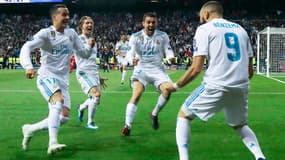 La joie madrilène face au Bayern Munich - AFP