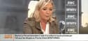 Marine Le Pen face à Jean-Jacques Bourdin en direct