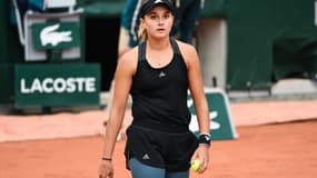 Clara Burel à Roland-Garros
