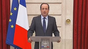 Le président de la République François Hollande