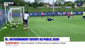 L'entraînement de l'OL sera ouvert au public jeudi 