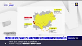 Var: 20 nouvelles communes placées en alerte sécheresse