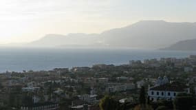 Front de mer de Bordighera, en Italie, où a été vue Laetitia