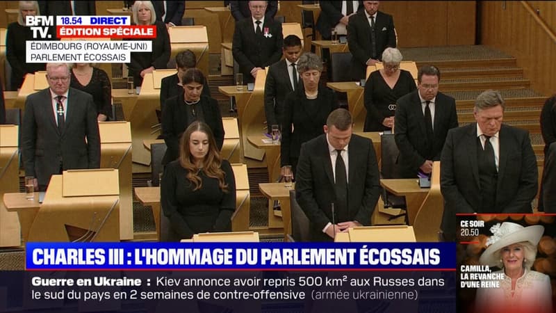 Le Parlement écossais marque deux minutes de silence en hommage à Elizabeth II