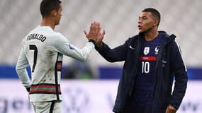 Cristiano Ronaldo et Kylian Mbappé