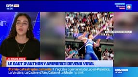 JO de Paris 2024: le saut d'Anthony Ammirati devenu viral