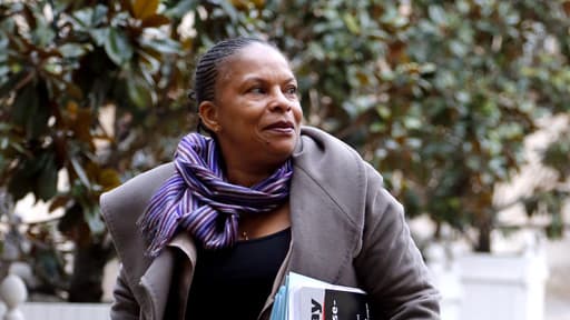 La ministre de la Justice, Christiane Taubira, sollicitée par la défense de l'affaire Bettencourt.