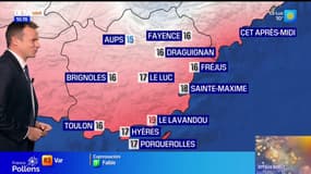 Météo Var: un ciel dégagé et des températures au dessus des normales de saison