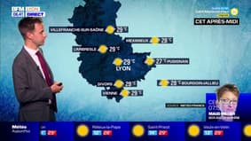 Météo Rhône: journée ensoleillée, très léger risque d'averse