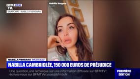 Nabilla cambriolée: le préjudice s'élève à 150.000 euros