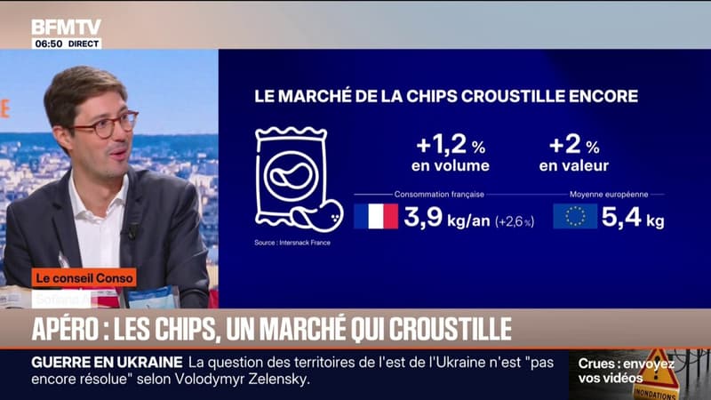 LE CONSEIL CONSO - Le marché de la chips continue de progresser