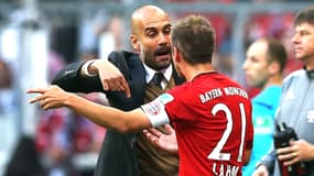 Pep Guardiola et Philipp Lahm