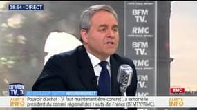 Xavier Bertrand "en rage" contre le système SNCF 