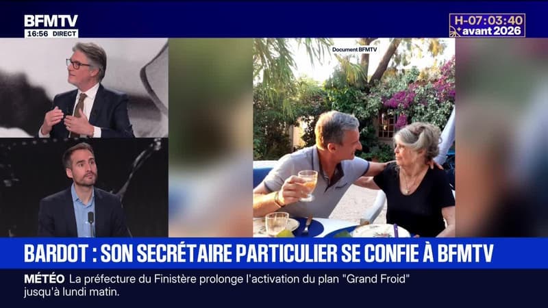Marshall Truchot : Bardot, son secrétaire particulier se confie à BFMTV - 31/12