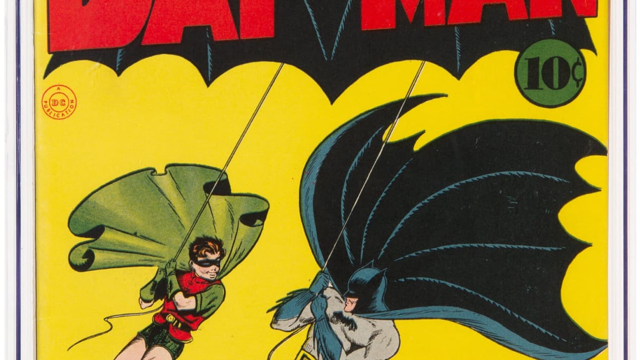 La BD de Batman la plus chère au monde La BD de Batman la plus chère au monde