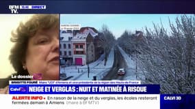 Neige/verglas: les écoles resteront "globalement fermées" à Amiens ce vendredi selon la maire de la ville
