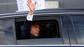 Emmanuel Macron était en visite à Vendôme (Loir-et-Cher) ce mardi 