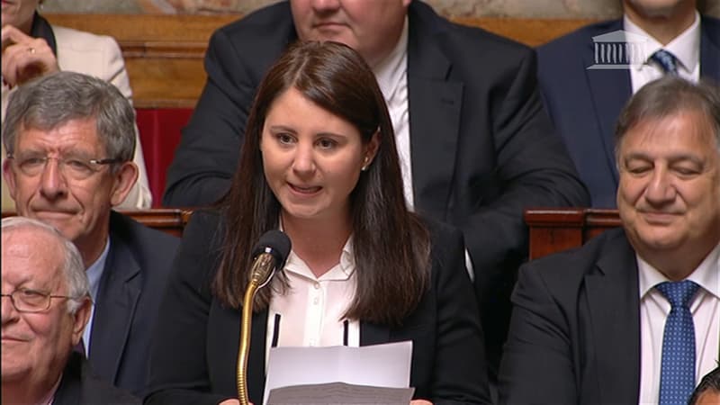 Marine Brenier (LR) a succédé à l'Assemblée au président de Paca Christian Estrosi.