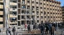 Un double explosion a coûté la vie mardi à 83 étudiants à l'université d'Alep où débutaient les examens du premier semestre, selon l'Observatoire syrien des droits de l'homme (OSDH), proche de l'opposition. /Photo prise le 15 janvier 2013/REUTERS/George O
