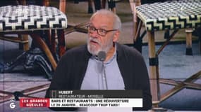 Bars et restaurants : une réouverture le 20 janvier... beaucoup trop tard ! - 26/11