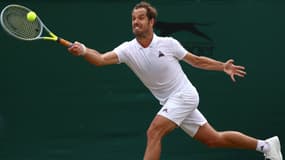 Richard Gasquet à Wimbledon.