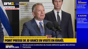"Un moment émouvant": l'envoyé spécial Steve Witkoff revient sur sa rencontre avec des ex-otages et leurs familles en Israël