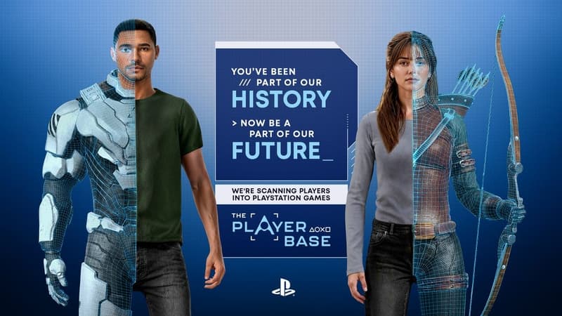Avec son projet The Playerbase, Sony va numériser les plus grands fans de Playstation pour les intégrer dans ses futurs jeux vidéo