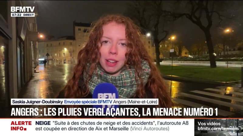 Maine-et-Loire: le département est en vigilance orange neige et verglas depuis 4h du matin