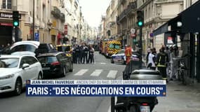 Des images de la prise d'otages du 10e arrondissement de Paris, mardi 12 juin 2018