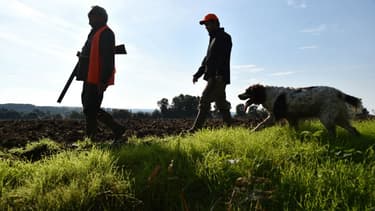 Des chasseurs - Image d'illustration