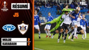 Résumé : Molde 2-2 Karabagh - Ligue Europa (5ème journée)
