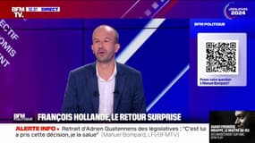 Candidature de François Hollande en Corrèze: "Je trouve sa candidature incongrue et absolument incohérente", affirme Manuel Bompard