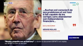 Nord: le fondateur d'Auchan Gérard Mulliez répond aux rumeurs de rachat du groupe par Carrefour