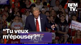 Gestes obscènes, demande en mariage… Les frasques de Donald Trump dans la dernière ligne droite de la campagne 