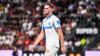 Adrien Rabiot avec l'OM en Ligue 1, le 15 août 2025