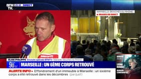 Collapsed buildings in Marseille: all of the 6 bodies found were "extracts" rubble and "handed over to the judicial authorities"says Christophe Guillemette (sailor-firefighters)