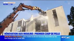 Nice: coup d'envoi de la rénovation des Moulins