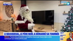 Le père Noël à domicile jusqu'au 23 décembre.