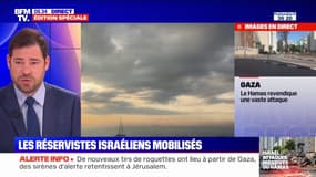 Le ministre de la Défense israélien évoque "une guerre contre l'État d'Israël" après les attaques aériennes et terrestres du Hamas