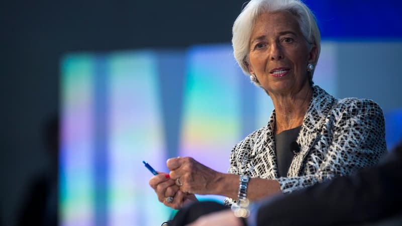 Christine Lagarde, présidente du FMI